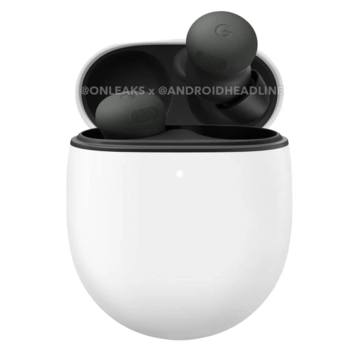 Estojo do Google Pixel Buds Pro 2 (fonte da imagem: Android Headlines)