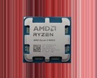 O AMD Ryzen 5 9600X tem seis núcleos, 12 threads e um clock de aumento de 5,4 GHz. (Fonte da imagem: Notebookcheck, Pierre Bamin no Unsplash, editado)