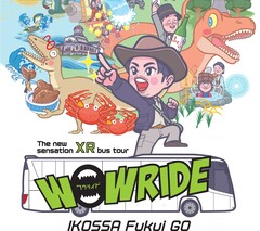 Fukui apresenta o primeiro ônibus XR do mundo, entretendo e educando os passageiros enquanto viajam para pontos de interesse populares. (Fonte: JR West)