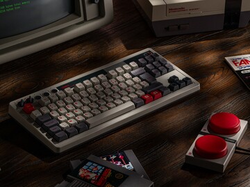 8BitDo Retro Mechanical Keyboard Layout AZERTY francês (Fonte da imagem: Game Outlet Europe)