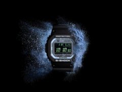 O primeiro relógio da colaboração Casio G-Shock x Bamford - o GW-M5610BWD20-1ER (foto). (Fonte da imagem: G-Central)