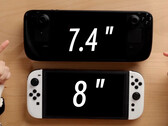 O Switch 2 pode parecer um Switch OLED em escala maior, mas sem a tela OLED. (Fonte da imagem: XNZ)