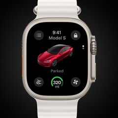 O aplicativo da Tesla está finalmente disponível para o Apple Watch (Fonte da imagem: Tesla)