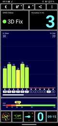 Recepção de GPS no exterior