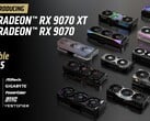 A AMD Radeon RX 9070 XT foi testada online (fonte da imagem: AMD)