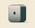 Appleo próximo Mac Mini da Apple com o silício M4 provavelmente apresentará uma grande reformulação. (Fonte da imagem: DALL-E)