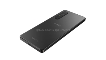 Sony Xperia 1 IV de volta (imagem via Giznext)