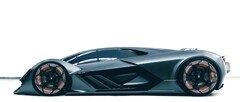 Os Lamborghinis elétricos oferecerão uma experiência de direção que acompanha a herança e a missão da empresa. (Fonte: Lamborghini)