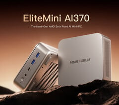 O EliteMini AI370 será várias centenas de dólares mais caro do que os mini-PCs EliteMini anteriores. (Fonte da imagem: MINISFORUM)