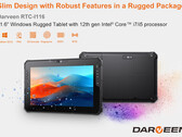 Tablet robusto Darveen RTC-I116 com Windows/Linux (Fonte da imagem: Darveen)