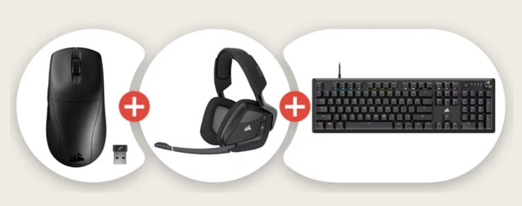 O bônus de pré-venda da LG Canadá inclui um teclado, um mouse de 2,4 GHz e um fone de ouvido sem fio. (Fonte da imagem: LG)