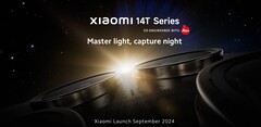 A série Xiaomi 14T será revelada em um evento em Berlim no dia 26 de setembro. (Fonte da imagem: Xiaomi)