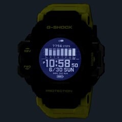 O Casio G-Shock Rangeman GPRH1000RY-1A9 é o único relógio da linha com contador de passos. (Fonte da imagem: Casio)