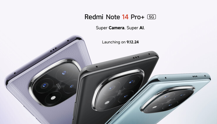 O Redmi Note 14 Pro Plus será lançado na próxima semana junto com os mais baratos Redmi Note 14 e Redmi Note 14 Pro. (Fonte da imagem: Xiaomi)