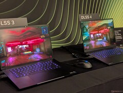 A Nvidia exibe o DLSS 4 no laptop Razer Blade 16 executando Cyberpunk 2077 nas configurações máximas