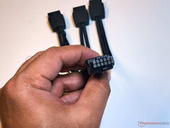 cabo adaptador de 12V-2x6 para 3x 8 pinos