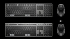 Os combos de teclado e mouse HP 725 e HP 720 têm características semelhantes. (Fonte da imagem: HP)