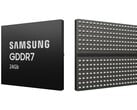 A Samsung revelou novos módulos de VRAM GDDR7 (fonte da imagem: Samsung)