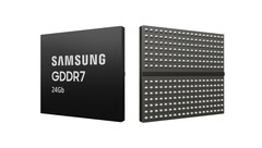 A Samsung revelou novos módulos de VRAM GDDR7 (fonte da imagem: Samsung)