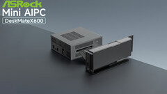 O mini PC ASRock DeskMate X600 permite que o senhor conecte uma eGPU sem depender de OCuLink ou USB 4 (Fonte da imagem: JD.com [editado])
