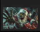 Os jogadores acham que o dedo extra no Zombie Santa provavelmente foi gerado por IA (Fonte da imagem: @RadicalNuffyEd/X)