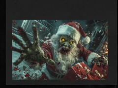 Os jogadores acham que o dedo extra no Zombie Santa provavelmente foi gerado por IA (Fonte da imagem: @RadicalNuffyEd/X)