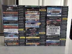 As tarifas sobre o México podem levar a um declínio na produção física de discos de jogos, alertaram os analistas. (Fonte da imagem: ebay)