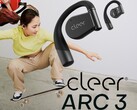 A Cleer Audio apresenta o ARC 3, fone de ouvido aberto e sem fio com controle de inclinação da cabeça sem toque, design de clipe de ouvido à prova d'água, áudio de alta resolução, Dolby Atmos e AI ANC. (Fonte da imagem: Cleer)