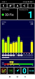 Recepção de GPS em ambientes externos