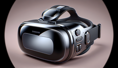 Maquete de um &quot;fone de ouvido Samsung VR&quot;. Fonte: Notebookcheck via DALL-E 3 