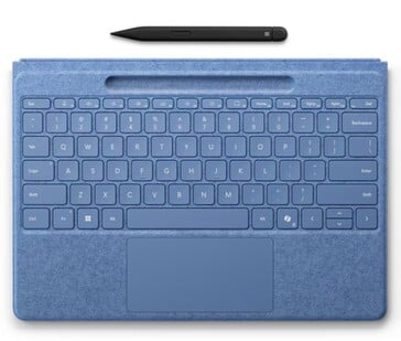 O teclado Surface Pro Flex de US$ 450 não vem com a caneta opcional Surface Slim Pen 2. (Fonte: Microsoft)