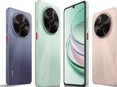 O Nubia V70 Max estará disponível nas cores cinza, rosa e verde (Fonte da imagem: Revu.com.ph)