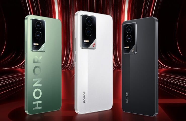 Honor vende seu novo smartphone para jogos em três cores. (Fonte da imagem: Honor)