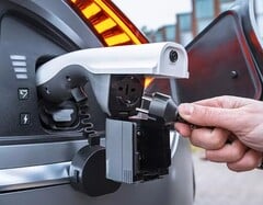 Um EV6 com V2L. Os veículos elétricos mantiveram as residências abastecidas durante os apagões do ciclone Alfred na Austrália (Fonte da imagem: Kia)