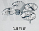 O DJI Flip parece ser um dos drones de consumo mais estranhos da DJI até o momento. (Fonte da imagem: YueYue via @JasperEllens)