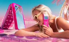 Um pouco tardiamente, a HMD Global apresenta um flip phone para o filme da Barbie. (Fonte da imagem: HMD Global)