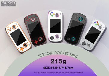 As novas cores do Retroid Pocket Mini. (Fonte da imagem: Retroid)