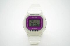 O próximo relógio da Casio G-Shock DW-5600 Da-iCE collab tem uma caixa e pulseira feitas de resina esqueleto com acabamento fosco. (Fonte da imagem: Great G-Shock World)