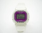 O próximo relógio da Casio G-Shock DW-5600 Da-iCE collab tem uma caixa e pulseira feitas de resina esqueleto com acabamento fosco. (Fonte da imagem: Great G-Shock World)