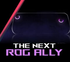 O próximo ROG Ally será baseado no modelo que a ASUS estabeleceu com o atual ROG Ally. (Fonte da imagem: ASUS - editado)