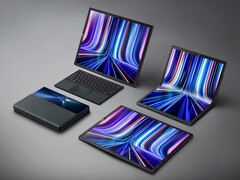 O Asus Zenbook 17 Fold OLED pode ter a concorrência do Apple no próximo ano. (Fonte da imagem: Asus)