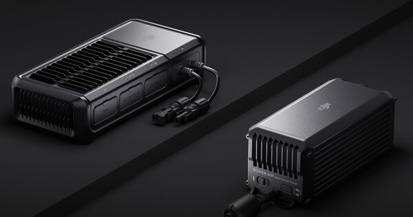 A DJI oferece dois carregadores super rápidos para sua estação de energia DJI Power 1000. (Fonte da imagem: DJI)