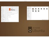 Tema de aniversário da área de trabalho do Ubuntu 24.10 "Oracular Oriole" (Fonte da imagem: Ubuntu)