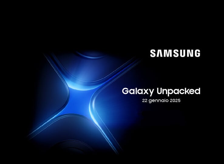 Suposto material promocional do Galaxy Unpacked (fonte da imagem: Evan Blass on X)