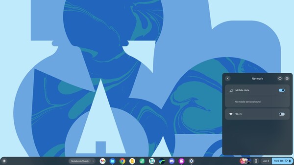 O Instant Tethering do Chrome OS não exige que o usuário digite uma senha para usar a Internet do seu telefone. (Fonte da imagem: Habeeb Onawole Notebookcheck)