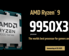 O AMD Ryzen 9 9950X3D e o Ryzen 9 9900X3D agora são oficiais (fonte da imagem: AMD)