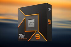 O carro-chefe Ryzen 9 9950X tem 16 núcleos distribuídos em dois CCDs de 8 núcleos. (Fonte da imagem: AMD, Jeremy Bishop no Unsplash, editado)