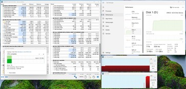 Teste de estresse, gravação de dados