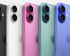 Os dispositivos iPhone 16 e 16 Plus virão nas cores preto, branco, rosa, azul-petróleo e ultramarino. (Fonte da imagem: Apple Newsroom)