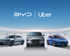 A BYD venderá 100.000 carros elétricos para a Uber (Fonte da imagem: Uber)